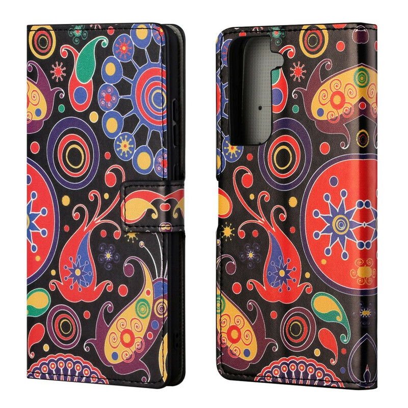 Housse Samsung Galaxy S21 FE Design Galaxie