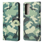 Housse Samsung Galaxy S21 FE Camouflage Militaire