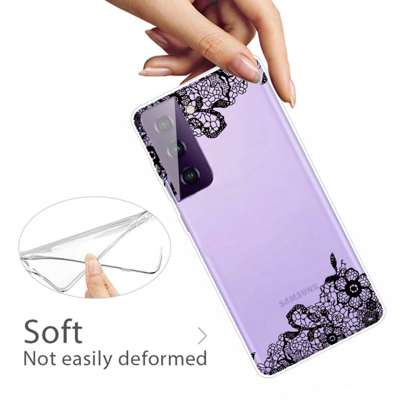 Coque Samsung Galaxy S21 FE Dentelle Fine