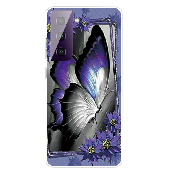 Coque Samsung Galaxy S21 FE Papillons Papillons