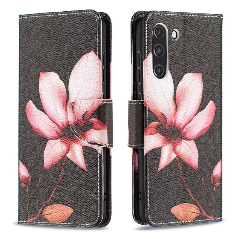 Housse Samsung Galaxy S21 FE Fleur Rose