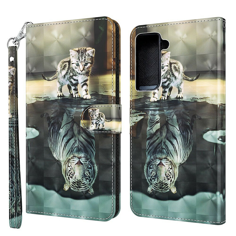 Housse Samsung Galaxy S21 FE Ernest Le Tigre