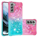 Coque Samsung Galaxy S21 FE Paillettes Colors