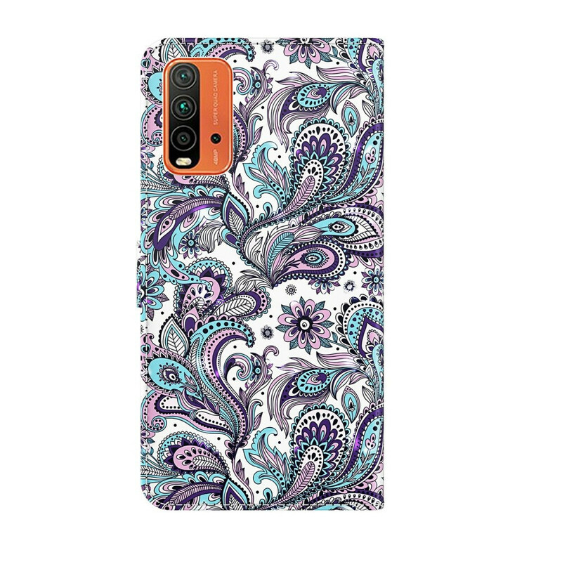 Housse Xiaomi Redmi 9T / Note 9 Fleurs Motifs