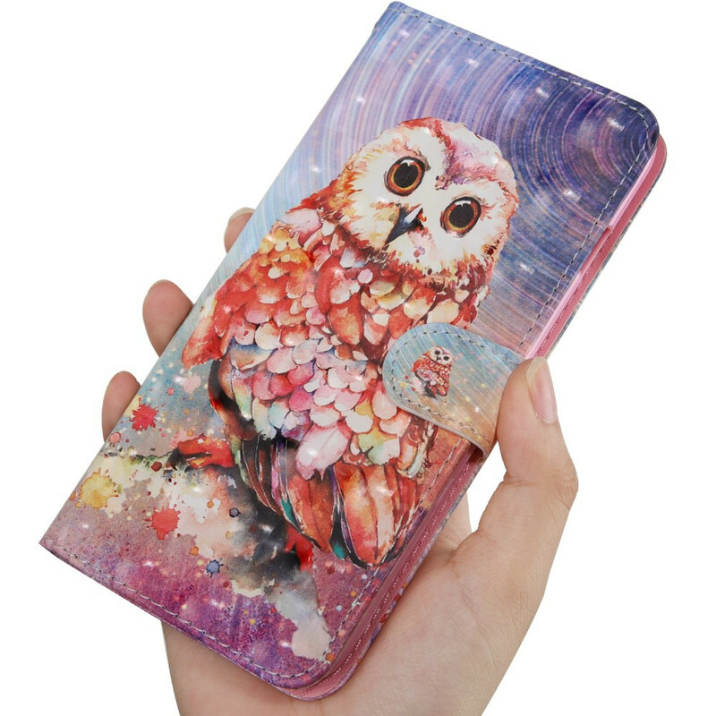 Housse Xiaomi Redmi 9T / Note 9 Light Spot Germain le Hibou