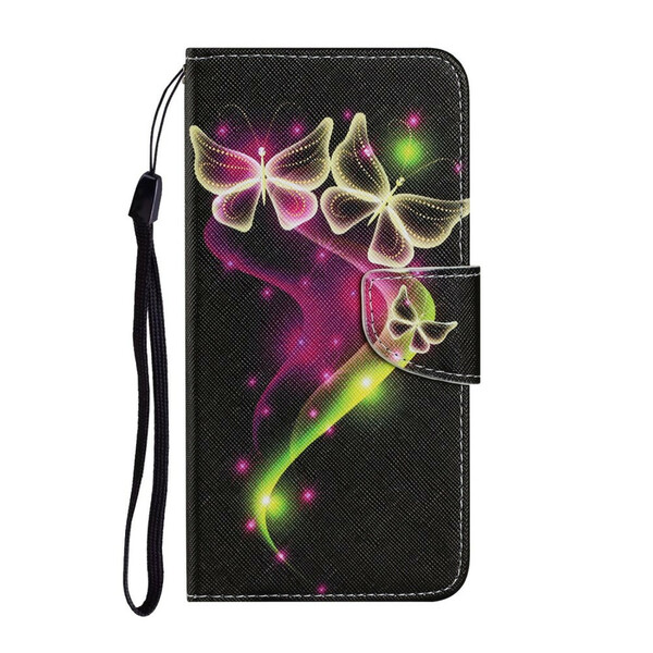 Housse Samsung Galaxy S21 FE Papillons Magiques