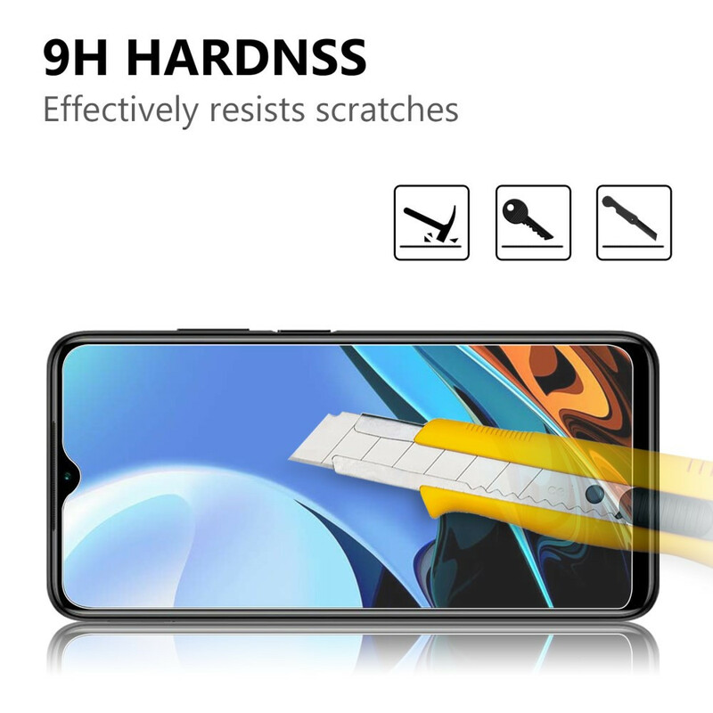 Protection verre trempé 2.5D pour écran du Xiaomi Redmi 9T / Note 9