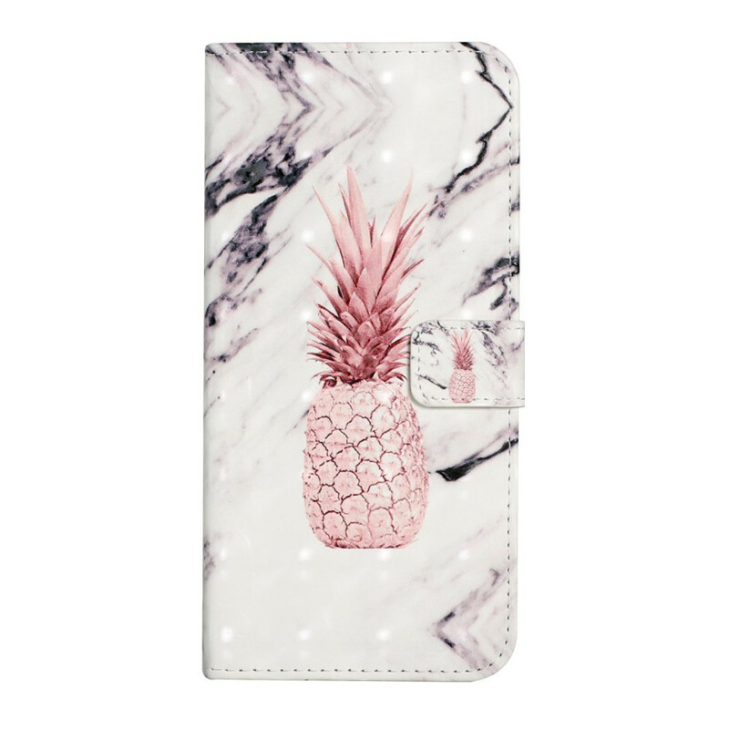 Housse Samsung Galaxy S21 FE Light Spot Ananas