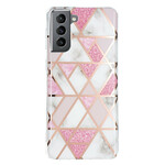 Coque Samsung Galaxy S21 FE Marbre Design Ultra