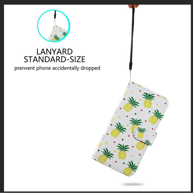 Housse Samsung Galaxy S21 FE Multiples Ananas