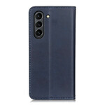 Flip Cover Samsung Galaxy S21 FE Cuir Fendu