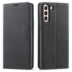 Flip Cover Samsung Galaxy S21 FE Effet Cuir FORWENW