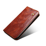 Flip Cover Samsung Galaxy S21 FE Simili Cuir Ciré