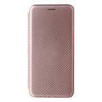 Flip Cover Samsung Galaxy S21 FE Fibre Carbone