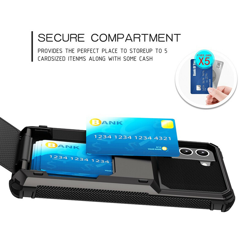 Coque Samsung Galaxy S21 FE Porte-Carte Style Flip