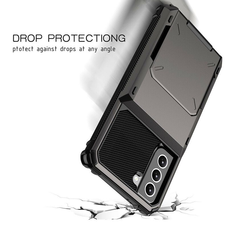 Coque Samsung Galaxy S21 FE Porte-Carte Style Flip