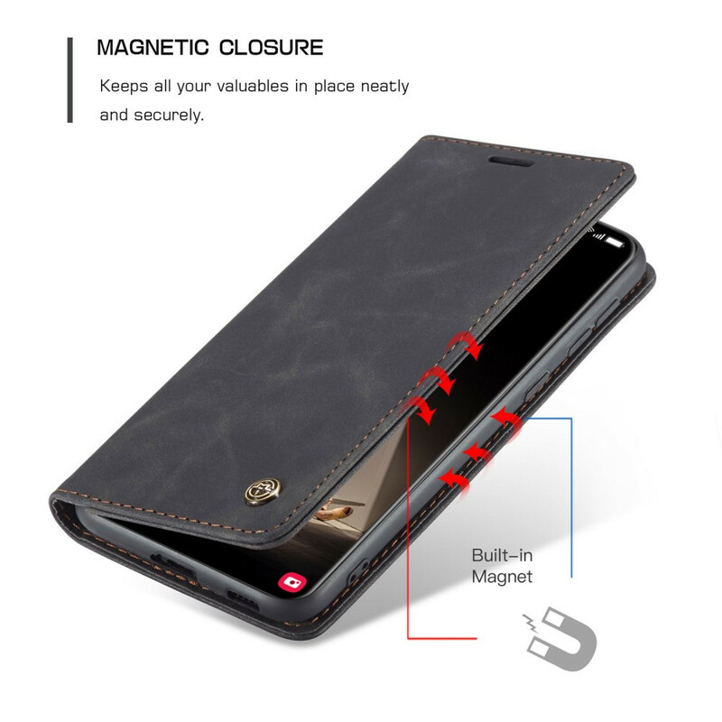 Flip Cover Samsung Galaxy S21 FE CASEME Simili Cuir