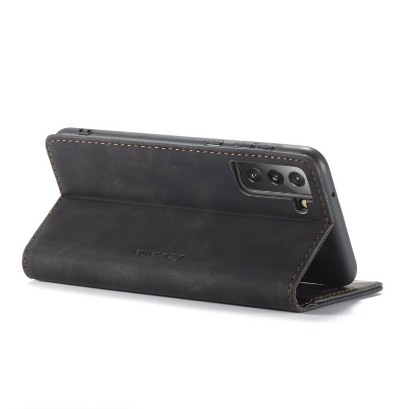 Flip Cover Samsung Galaxy S21 FE CASEME Simili Cuir