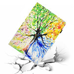 Housse Samsung Galaxy Tab A7 Lite Arbre Aquarelle