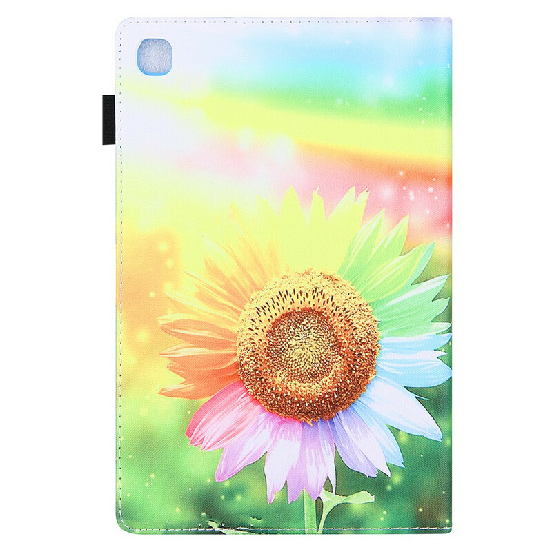 Housse Samsung Galaxy Tab A7 Lite Fleurs au Soleil