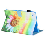 Housse Samsung Galaxy Tab A7 Lite Fleurs au Soleil