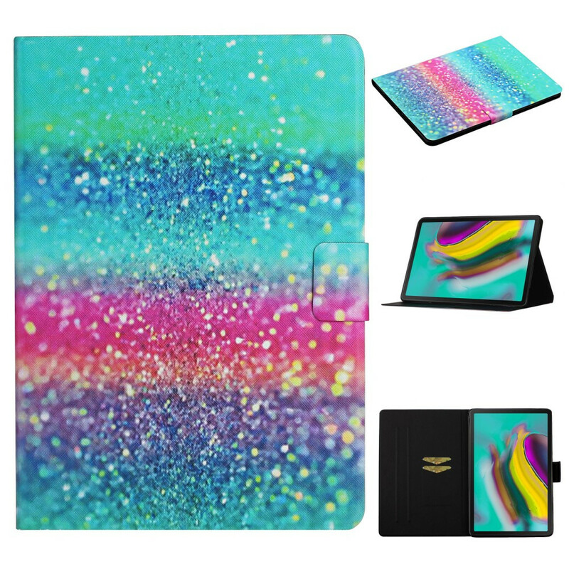 Housse Samsung Galaxy Tab A7 Lite Design Paillettes