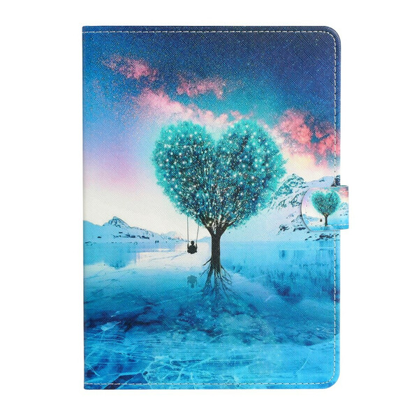 Housse Samsung Galaxy Tab A7 Lite Arbre Coeur