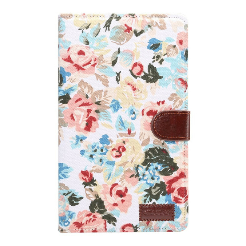 Housse Samsung Galaxy Tab A7 Lite Fleurs Liberty