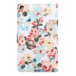 Housse Samsung Galaxy Tab A7 Lite Fleurs Liberty