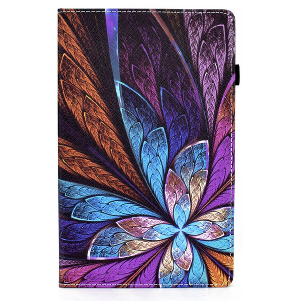 Étui Samsung Galaxy Tab A7 Lite Fleur Abstraite