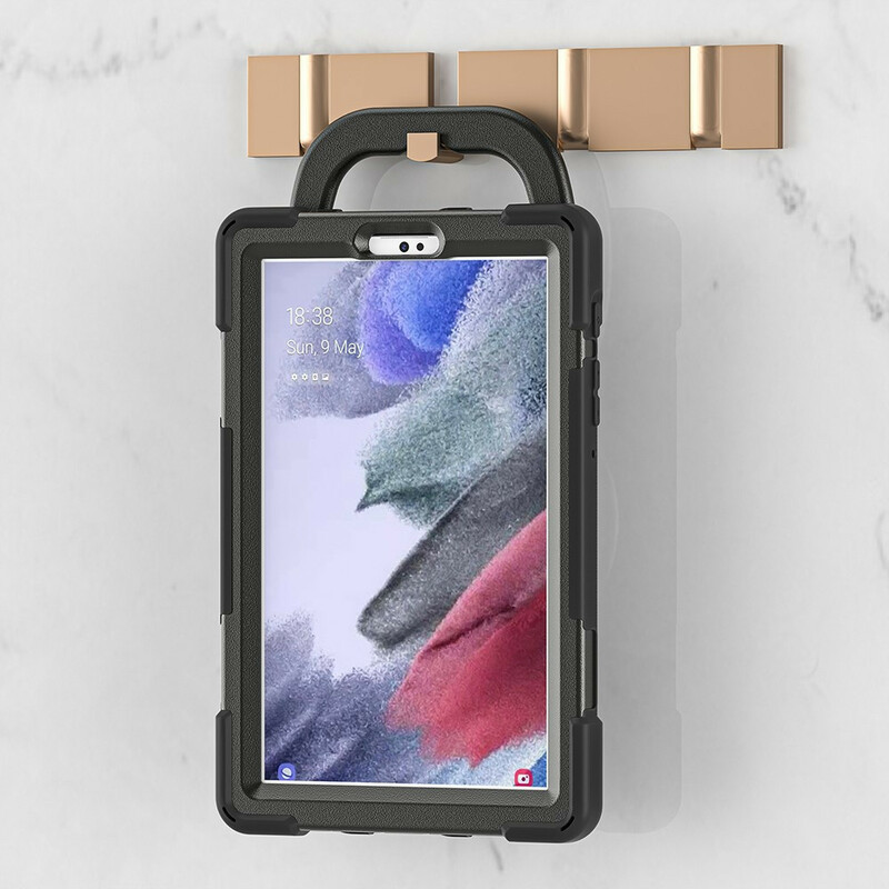 Coque Samsung Galaxy Tab A7 Lite Ultra Résistante Anneau-Support Rotatif