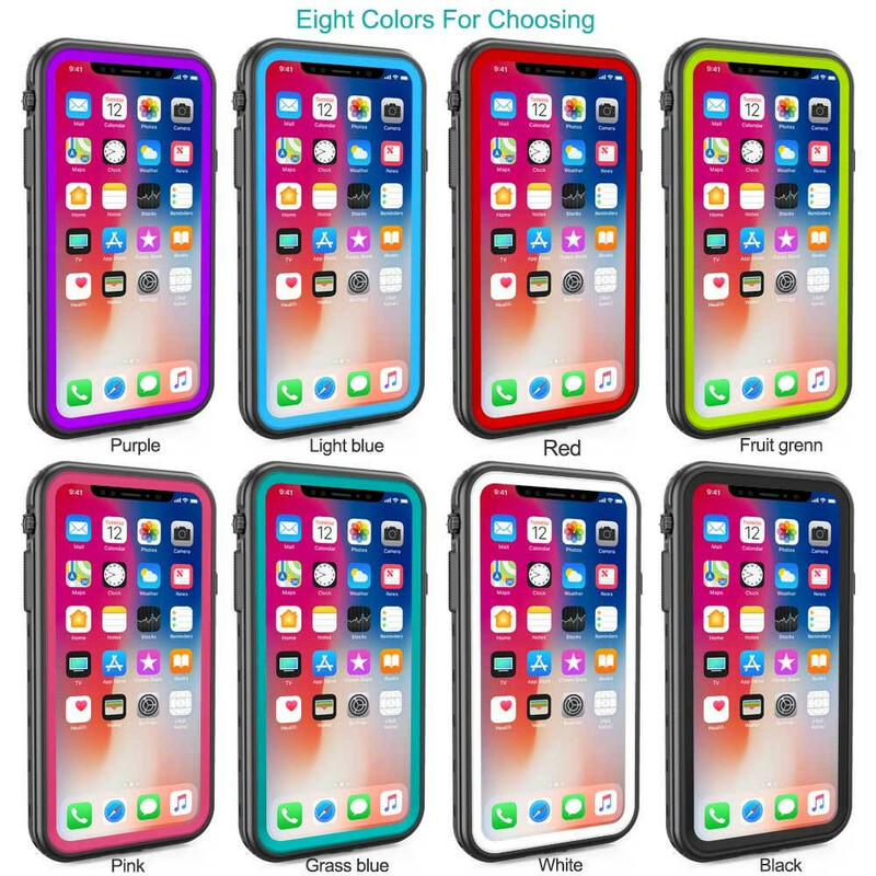 Coque iPhone XR Waterproof avec Support REDPEPPER