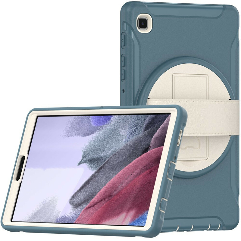 Coque Samsung Galaxy Tab A7 Lite Triple Protection avec Sangle et Support