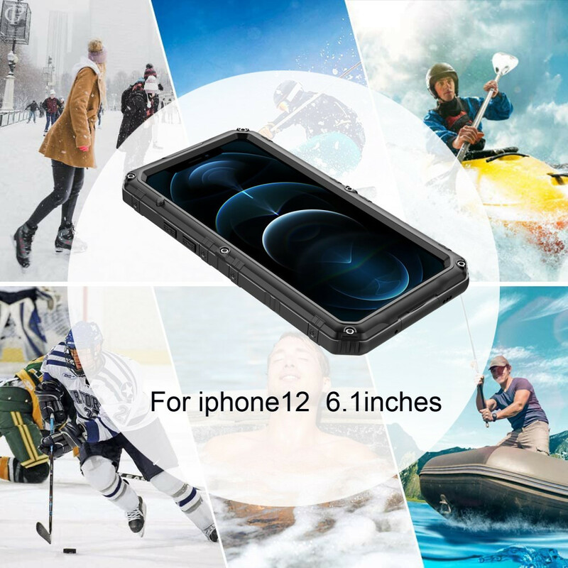 Coque iPhone 12 Pro Waterproof Super Résistante Métal