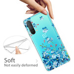 Coque OnePlus Nord CE 5G Fleurs Bleues