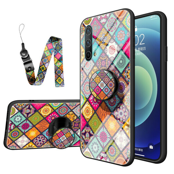 Coque OnePlus Nord CE 5G Support Magnétique Patchwork