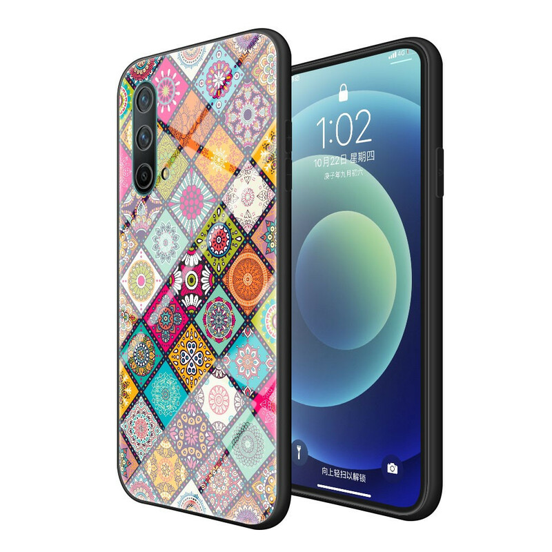 Coque OnePlus Nord CE 5G Support Magnétique Patchwork