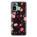 Coque Xiaomi Redmi Note 10 / Note 10s Fleurs Liberty Fluorescente