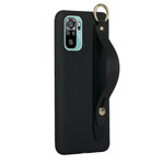 Coque Xiaomi Redmi Note 10 / Note 10s Silicone avec Sangle Support