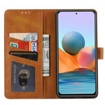 Housse Xiaomi Redmi Note 10 / Note 10s Porte-Carte Frontal et Sangle