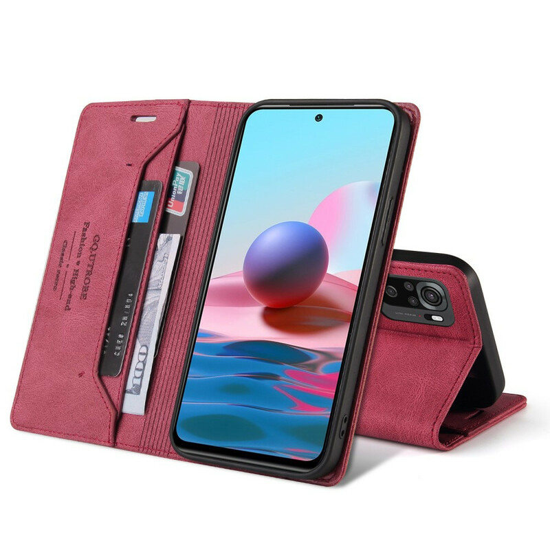 Flip Cover Xiaomi Redmi Note 10 / Note 10s Simili Cuir GQ.UTROBE