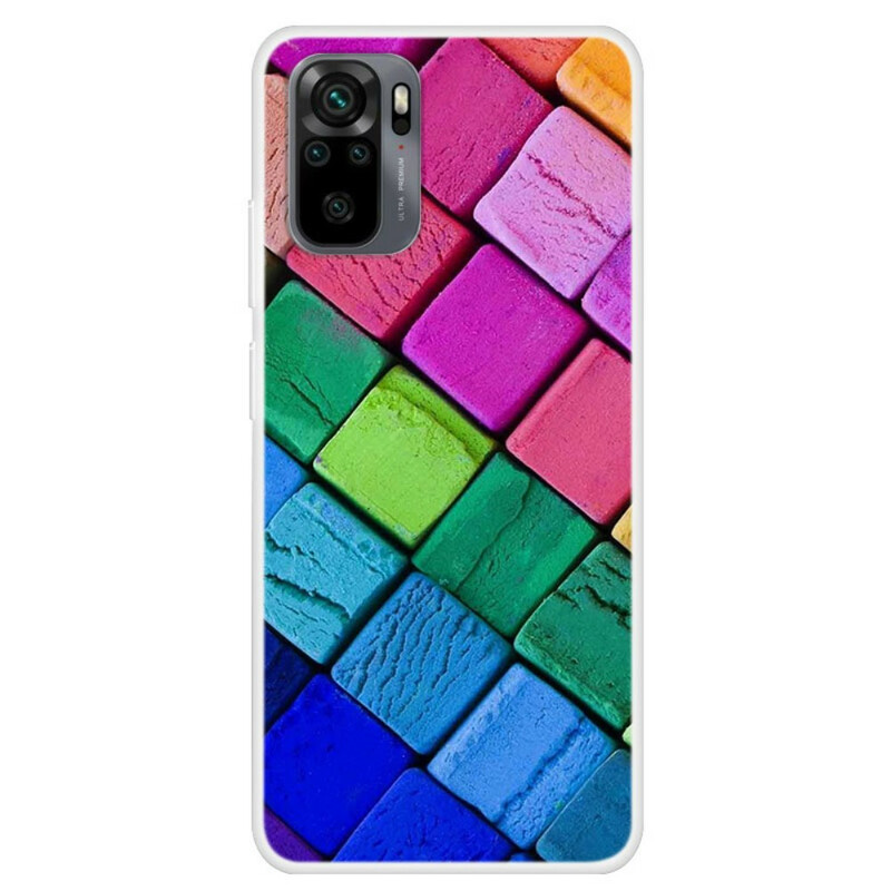 Coque Xiaomi Redmi Note 10 / Note 10s Cubes Colorés