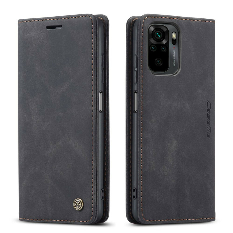 Flip Cover Xiaomi Redmi Note 10 / Note 10s Effet Cuir CASEME