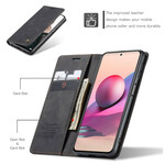 Flip Cover Xiaomi Redmi Note 10 / Note 10s Effet Cuir CASEME