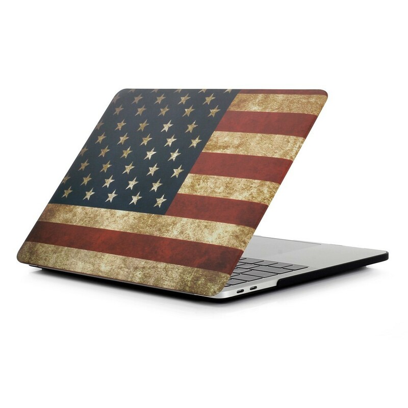 Coque MacBook Pro 13 / Touch Bar Drapeau Américain