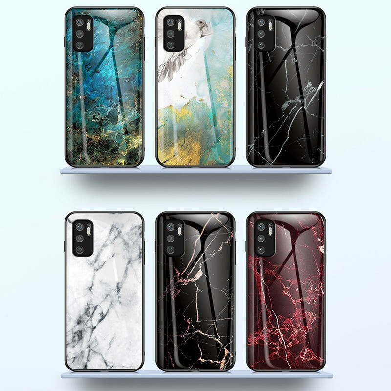 Coque Xiaomi Redmi Note 10 5G / Poco M3 Pro 5G Verre Trempé Marble Colors