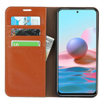 Flip Cover Xiaomi Redmi Note 10 5G / Poco M3 Pro 5G Cuir Véritable