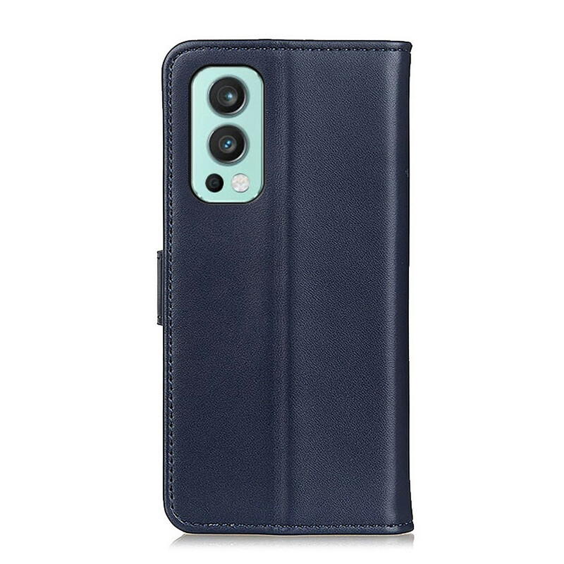 Housse OnePlus Nord 2 5G Simili Cuir Simple