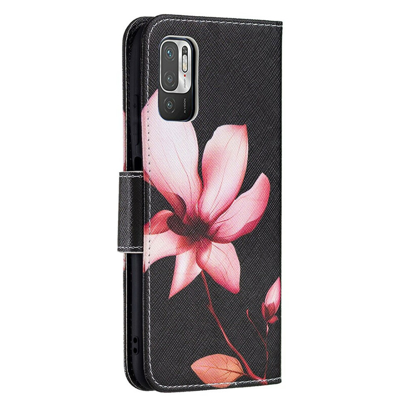 Housse Xiaomi Redmi Note 10 5G / Poco M3 Pro 5G Fleur Rose