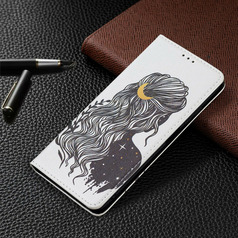 Flip Cover Xiaomi Redmi Note 10 5G / Poco M3 Pro 5G Jolie Chevelure